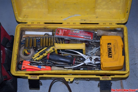 Misc. Tools and Bits and Hammers including Toolbox