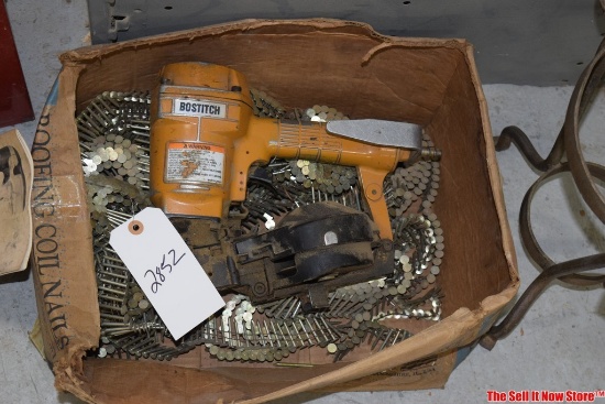 Bostitch Pnematic Nailer with Nails