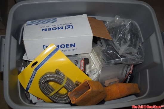 Misc plumbing and electrical supplies