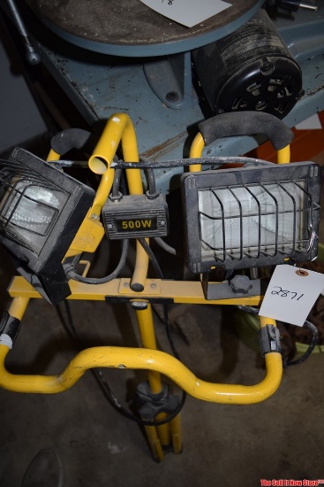 construction or project portable lighting system.