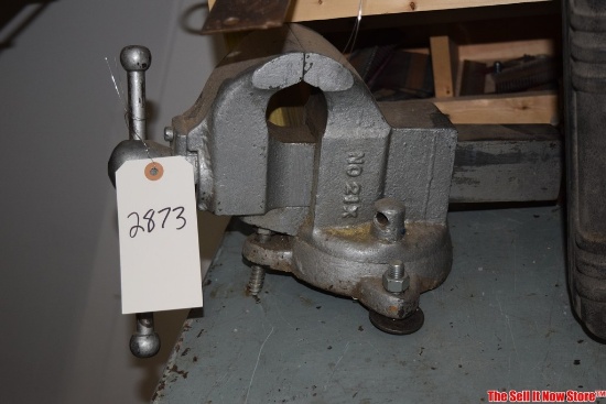 Cast work vice, no 21X