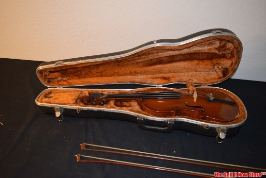 1930s Aluminum Violin Made by Aluminum Musical Instrument Company Alcoa Aluminum #37