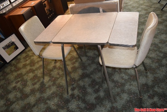 1950s Vintage Diner Formica Table & Chairs