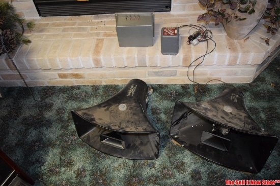 EV Electro-Voice 848 HF Coaxial Mid Range Speakers w/ X336 Transformers & Pots