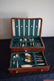 International Deep Plated Silver Silverware Flatware Set