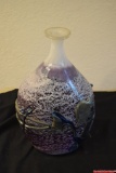 Decorative Art Glass Vase in the style of Jean Claude Navarro 2005