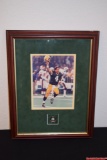 Framed Green Bay Packers Brett Farve #4 Signed 1997 SuperBowl XXXI