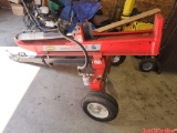 Large SpeeCo 22 Ton Wood Log Splitter Cutter On Trailer