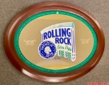 Rolling Rock Extra Pale Premium Beer Bar Mirror