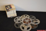 Various blank 4 track reel to reel tapes, 7 inch, may have recordings