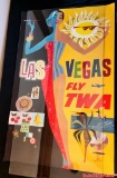 Vintage TWA Las Vegas David Klein Lithograph Travel Poster 39