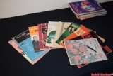 Various Sheet Music Vintage