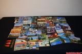 Various postcards, USA