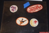 Various Oakland Raiders San Diego Chargers and other Pepsi Cola Sports Patches