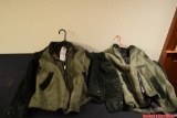 Vintage Quantity 2 Golden Thread Outerwear New Old Stock Faux Fur Zipper Jackets