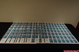 RARE Uncut Sheets of  Bicycle Port of Cincinnati Playing Cards.