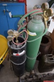 ANTHONY Model 39 Torch Set with Cart, Tanks, and Harris Gauges