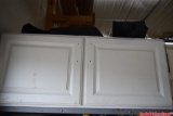 Small White Painted Wood Cabinet 36x15x24