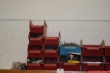 Misc containers of bolts and nails