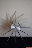 George Nelson Vintage Wall Clock Aluminum