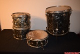1962 Slingerland Chicago Drum Set with Snare No Bass Drum