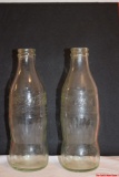 Lot of Vintage French Glass Coca-Cola Bottles