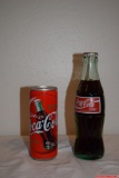 Vintage Japanese Coca-Cola Items 1999 Can & Bottle Unopened