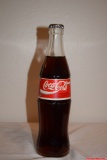 Vintage 1995 Swedish Glass Coca-Cola Bottle Unopened .35L