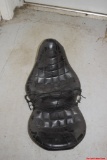 Vintage Two Up Used Motorcycle Seat
