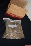 Large Assortment of Misc Wheat Leaf Pennies, total weight 11.3 lbs