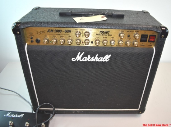 Marshall JCM 2000 TSL601 Guitar Amplifier Amp With Footswitch