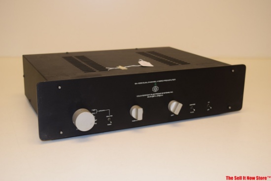 SA-1000 Dual Channel Hybrid Tube Pre Amplifier Counterpoint Electronic System