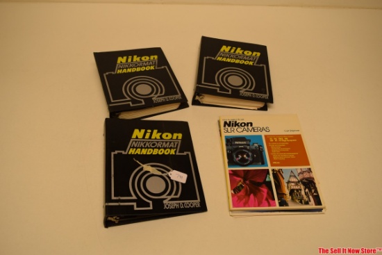Nikon Nikkormat Handbook With Related Photography Literature
