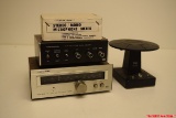 Lot of 3: Micro Realistic Amp SA-10, Realistic TM-102 Tuner, FM Amplified Antenna, Microphone Mixer