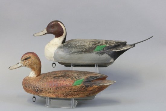 Ben Schmidt pair of Pintail Duck Decoys,