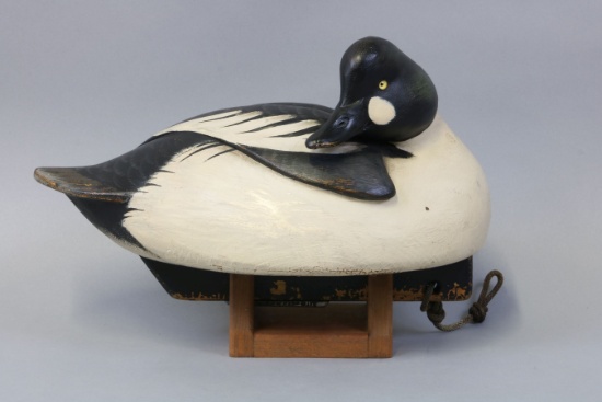 Jim Schmiedlin Goldeneye Drake Duck Decoy,