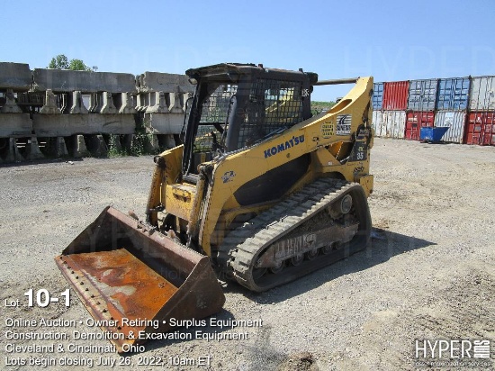 2006 Komatsu CK35 Rubber Track Skidsteer