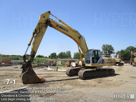 2004 Kobelco SK330CL Hydraulic Excavator