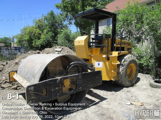 1999 Ingersoll Rand SD-100 84'' Smooth Drum Roller