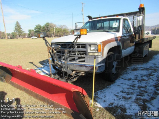 2001 Chevrolet Silverado 3500 Flatbed Dump