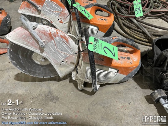 Stihl TS420 cut off saw
