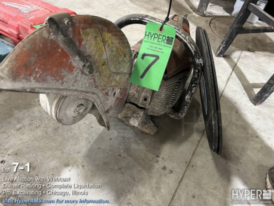 Stihl gas cut off saw
