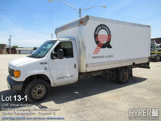 2004 Ford E350 Super Duty Van Box Truck