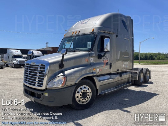 2011 Freightliner TT-CT Cascadia Tractor