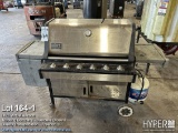 Weber summit gold grill LP with tank