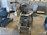 Miller Invision 456MP DC inverter Arc welder, s/n LA151897 , 230/460 V. 3ph. with Miller X R control