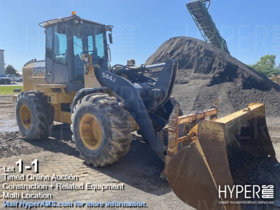 2008 John Deere 544J Wheel Loader