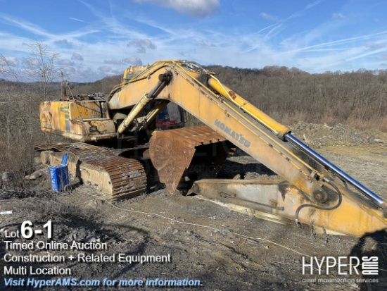 2004 Komatsu PC200LC-6 Excavator With Bucket