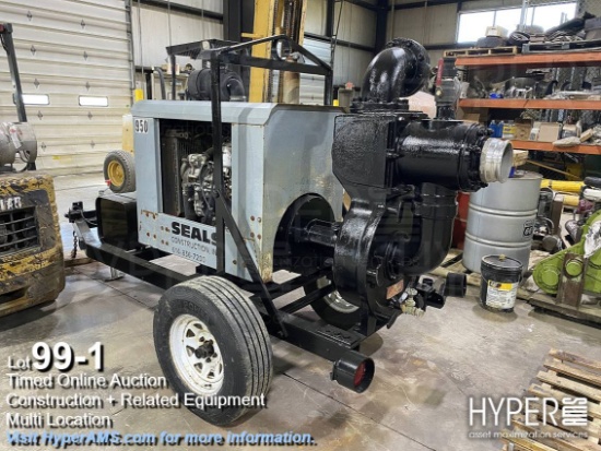 CH&E 4909T 6" Trailer Mounted Priming Pump