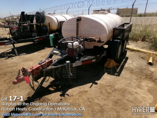 2020 SPCNS Water Tank Trailer